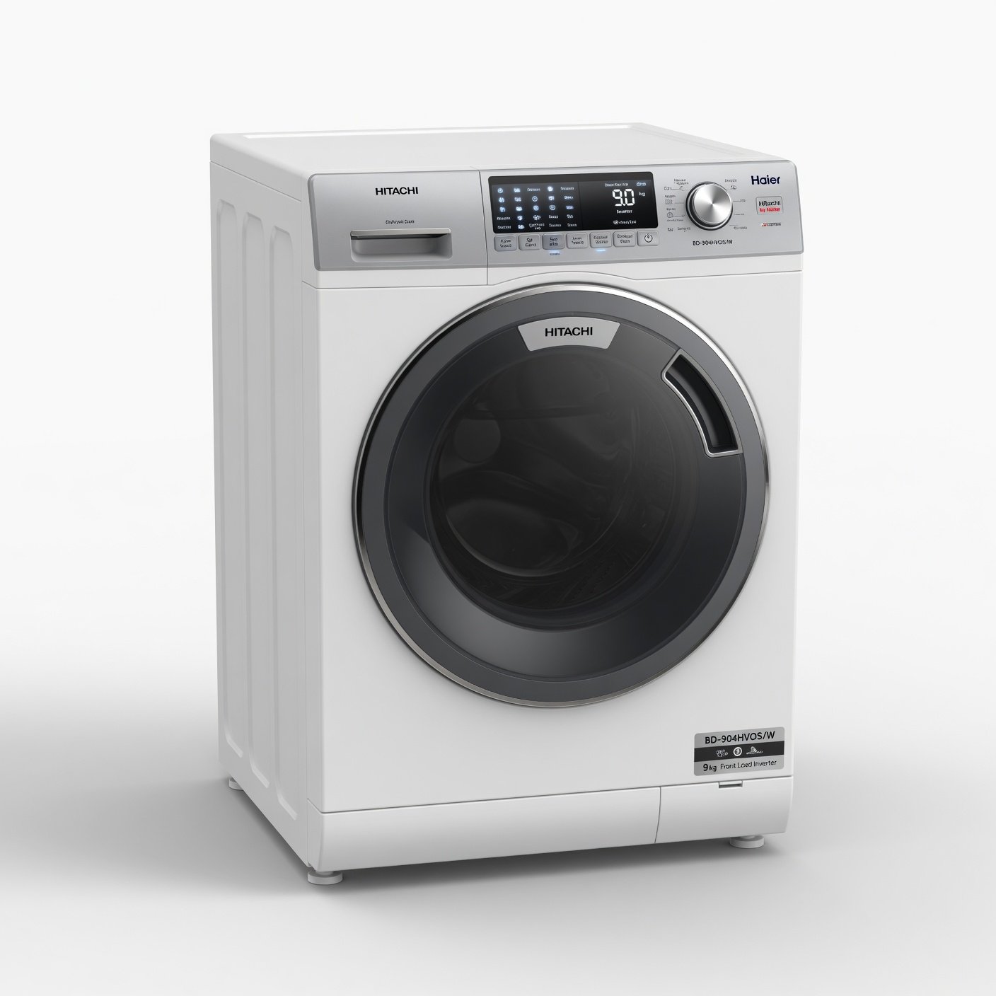 Hitachi 9kg Front Load Inverter Washing Machine (BD-904HVOS/W)