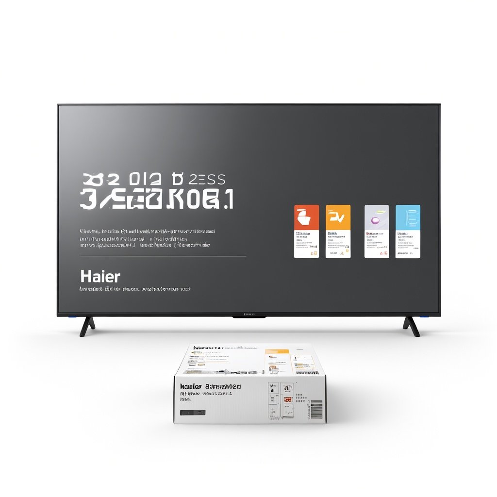 Haier 32 Inch Bezel Less Google TV (H32K85GX)