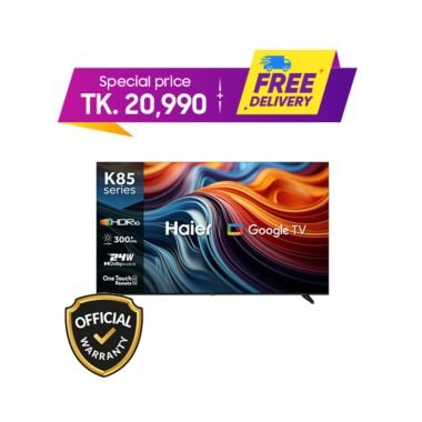 Haier 32 Inch Bezel Less Google TV (H32K85GX)